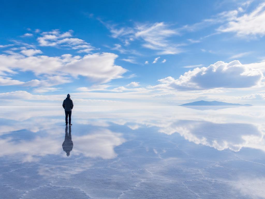 Bolivia — An infinite mirror and the road that leads nowhere.